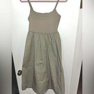 Old Navy Green Midi Dress